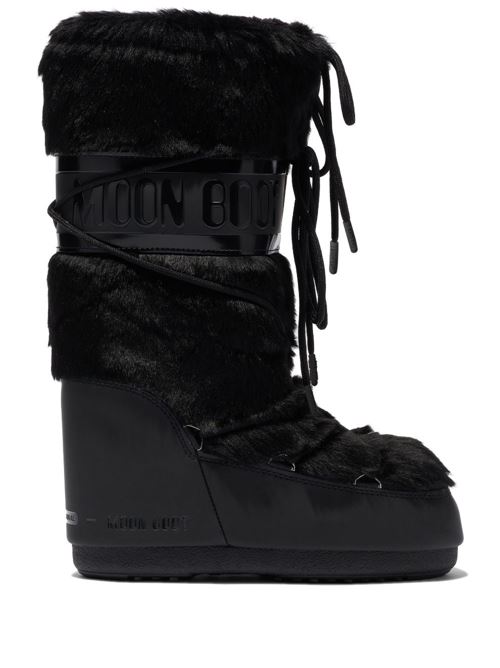 stivale Icon nero in ecopelliccia MOON BOOT | 80D1408900N001